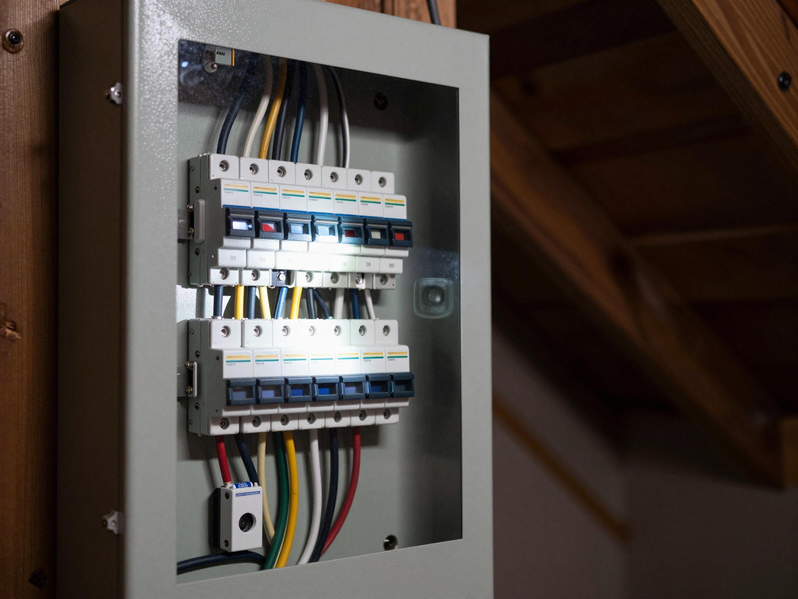Professional electrical panel installation